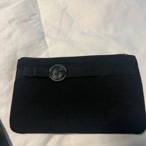 Giorgio Armani makeup pouch 100% polyester